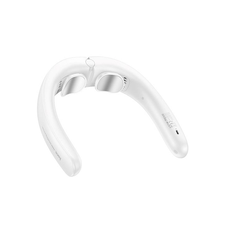 Hoco HX23 Ventilador de Cuello Recargable Blanco