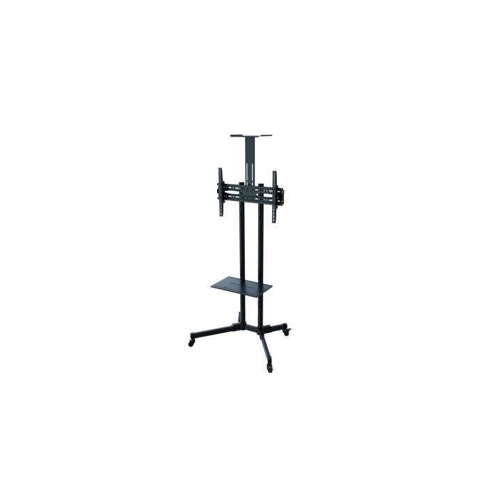 SOPORTE TV TOOQ SUELO FS1470M-B 37P - 70P SUELO RUEDAS NEGRO FS1470M-B