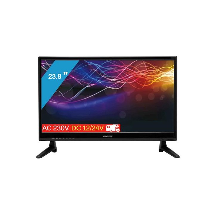 Televisor 23.8" Emmits D-Led Dvb-T2 [12 Voltios]