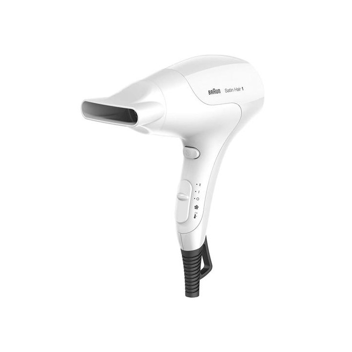 Braun BRHD155E Secador de Pelo con Difusor 1.800W Blanco