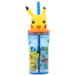 Vaso figura 3D Pokemon 360ml