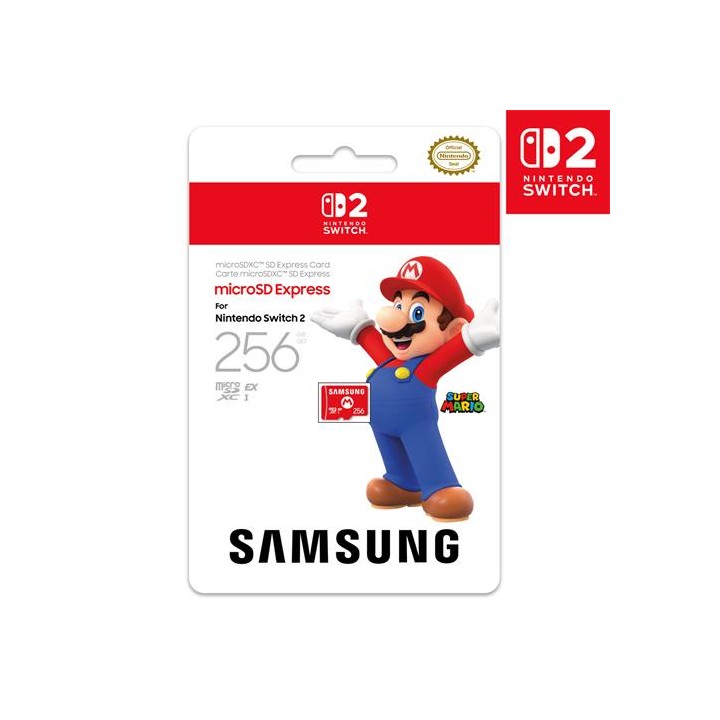 Memoria Samsung Micro Sd Express Card 256GB Nintendo Switch 2