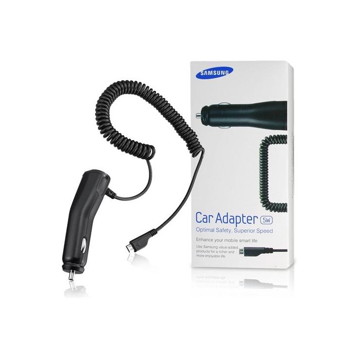Cargador Coche Micro 1.0Amp 5w Samsung ECA-U16