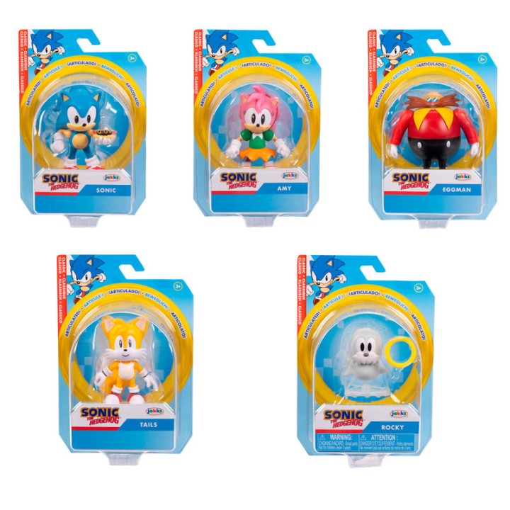 Figura Sonic the Hedgehog 6cm surtido