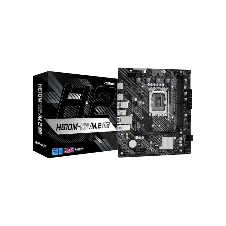 PLACA BASE ASROCK H610M-H2/M.2 D5 2XDDR5 MATX HDMI
