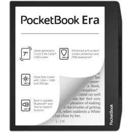 Pocketbook Era 7" Bluetooth16GB SmartLight Altavoz Plata