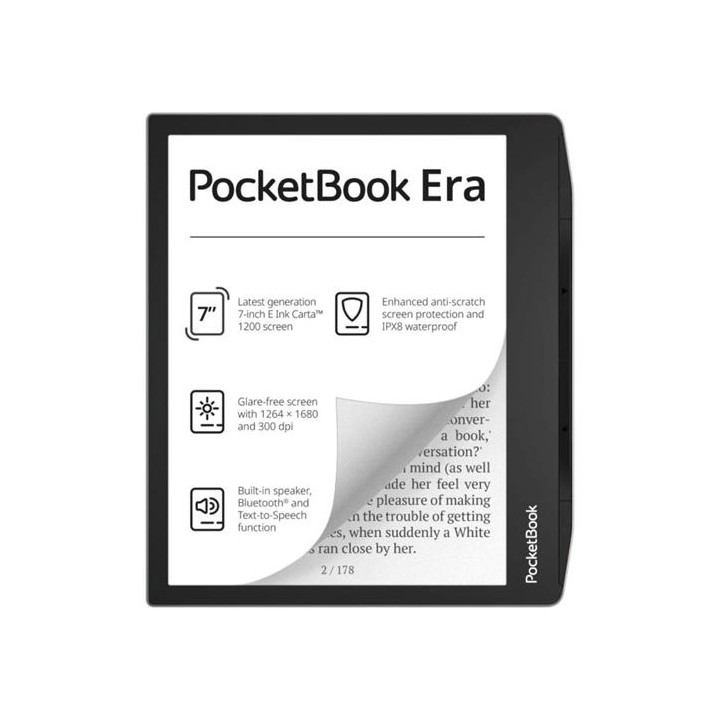 Pocketbook Era 7" Bluetooth16GB SmartLight Altavoz Plata