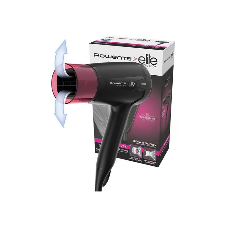 Rowenta CV1622F0 Secador de Pelo 1.600W con Boquilla Oscilante