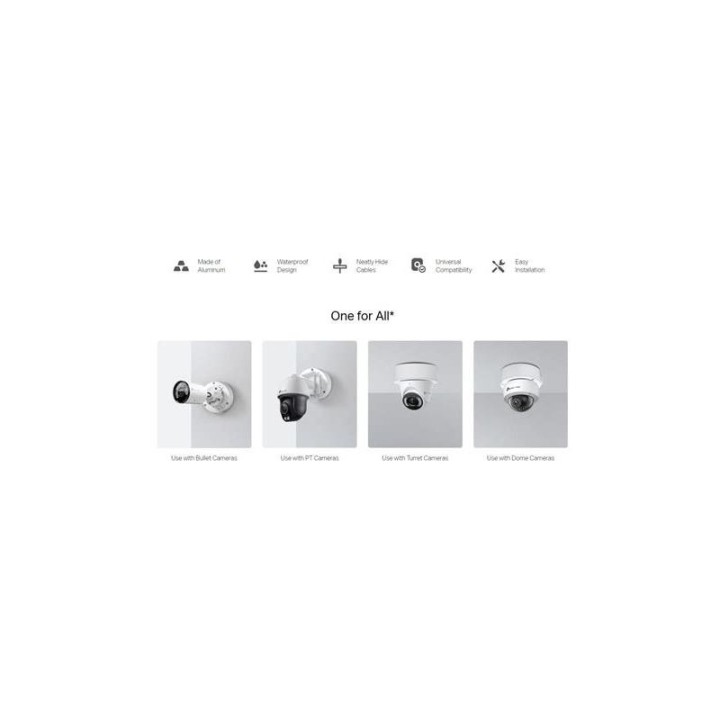 CAJA DE CONEXIONES VIGI PARA CAMARA IP TECHO/PARED