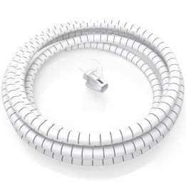 ORGANIZADOR DE CABLE AISENS FLEXIBLE 25MM 2M WHITE