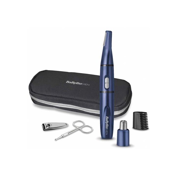 Babyliss 7058PE Naricero con accesorios 5 in 1 Azul