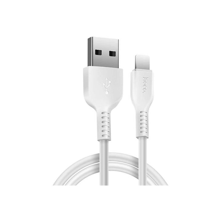Cable USB a Lightning 2 metros Hoco X20 Flash Blanco