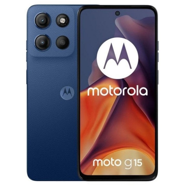 SMARTPHONE MOTOROLA MOTO G15 6.72 8GB/512GB/50MP/4G SEA BLUE