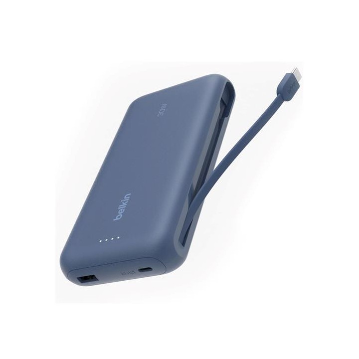 Powerbank Belkin 20.000 mAh Cable Integrado USB-C 30W Azul (BPB024HQBL)