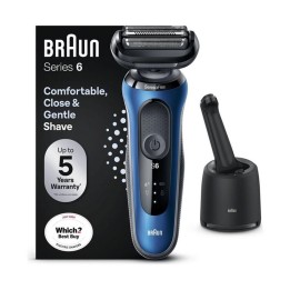 Braun 60-B7000CC Afeitadora Series 6 SensoFlex con Base Smart Care