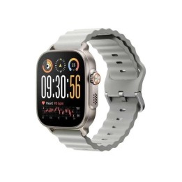 Realme Watch 5 Amoled Smartwatch con llamadas y NFC Titanium Silver