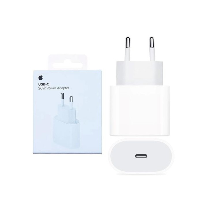 Apple Adaptador USB-C 20W (MUVV3ZM/A) (MD3J4ZM/A)