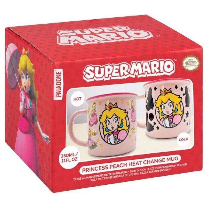 Taza termica Princess Peach Super Mario 350ml