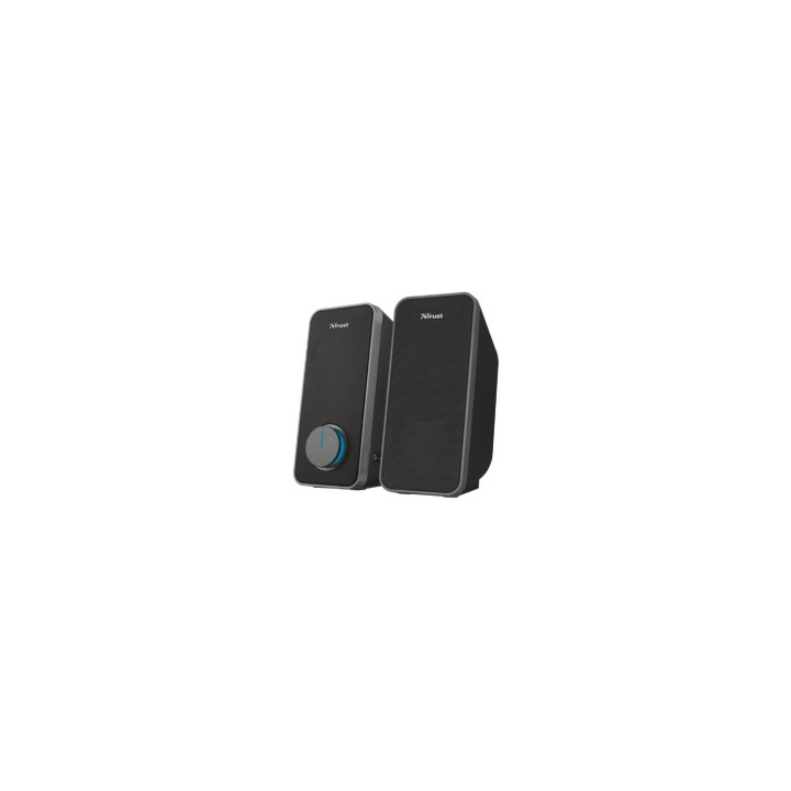 ALTAVOCES TRUST ARYS 2.0 14W RMS USB - COLOR NEGRO 20179