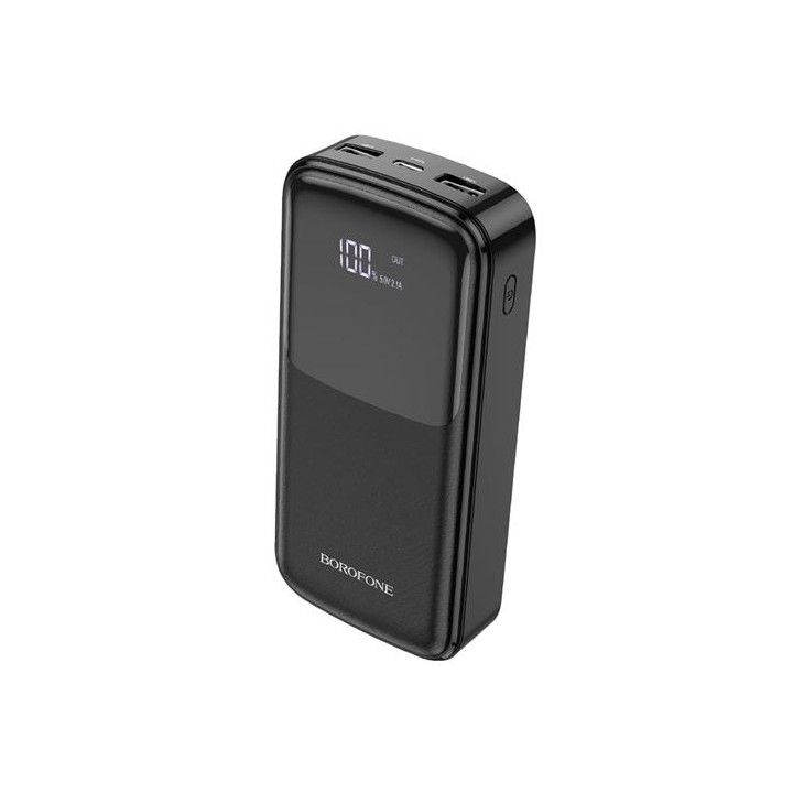 Powerbank 20.000 mAh Borofone BJ17A con Pantalla LCD Negro