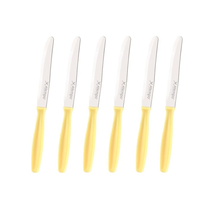 ATEMPO 160-11-06 PACK 6 CUCHILLOS POSTRE-DOBLE BLISTER