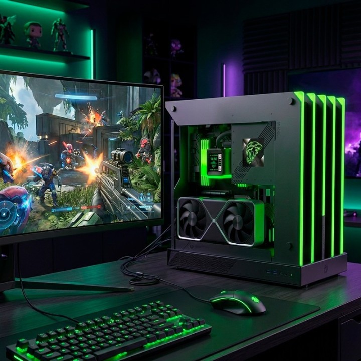 ORDENADOR GAMING BLADE RGB R7 9800X3D/64 DDR5/2TB NVME/REF.LIQ/1250W