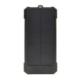 POWERBANK GEMBIRD SOLAR 10000MAH USB-C BLACK