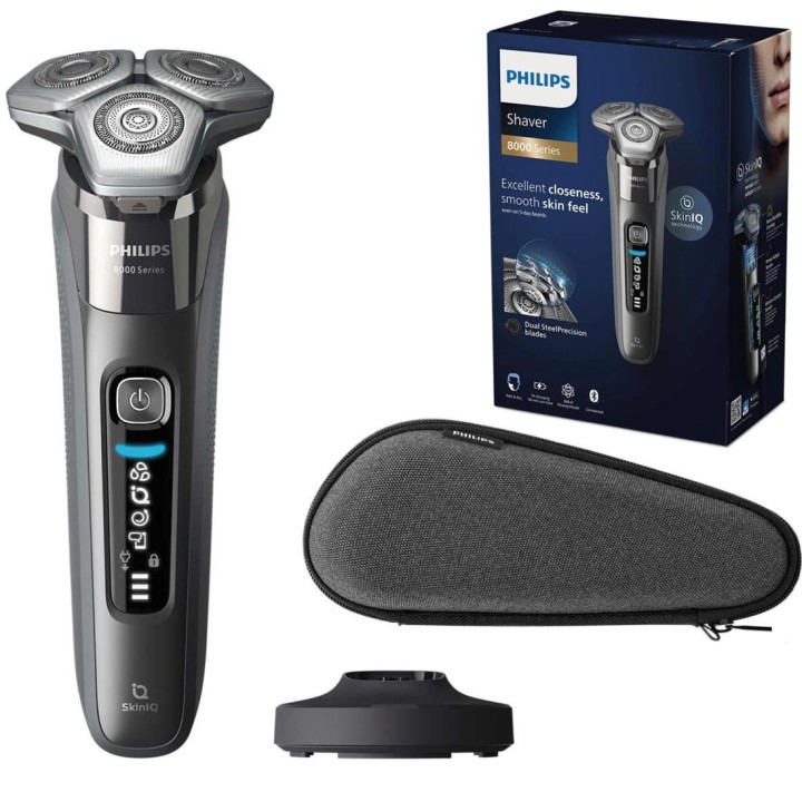 Philips Afeitadora S8697/35 Afeitadora Seco y Mojado Recargable