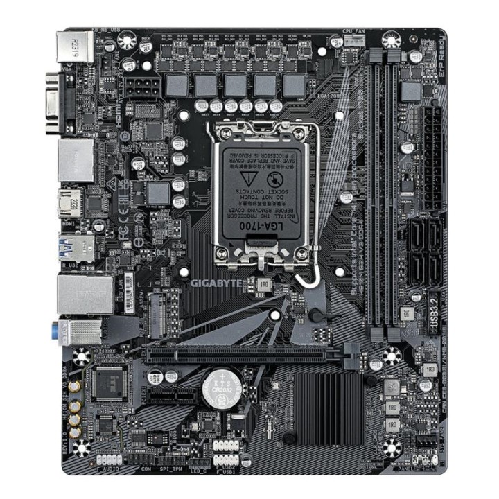 PLACA BASE GIGABYTE GA-H610M-S2H DDR4 VGA + HDMI + DP