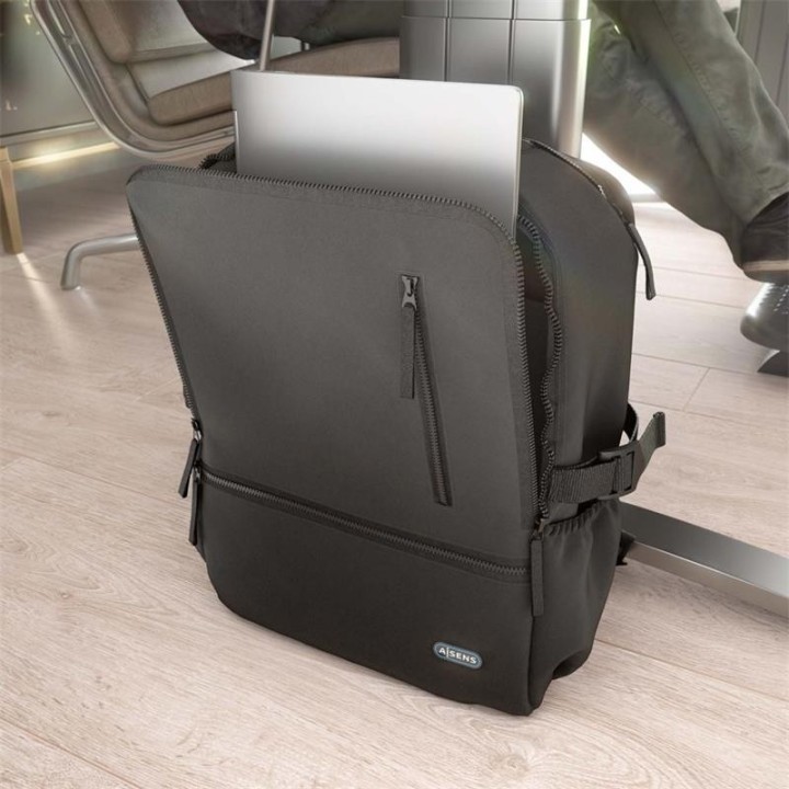 MOCHILA AISENS BP086 15,6 BLACK