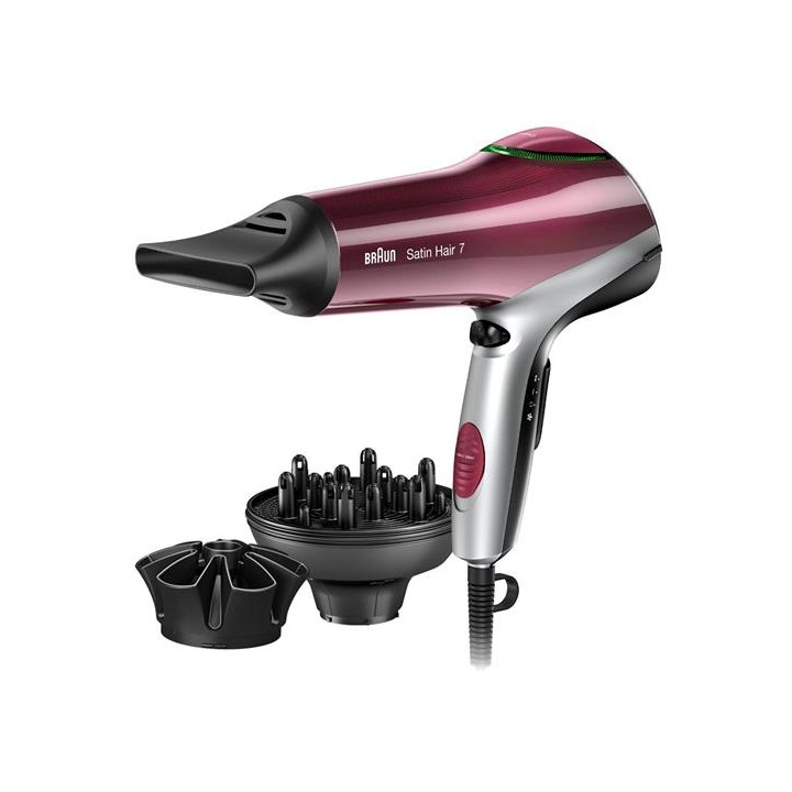 Braun HD770 Secador iónico 2.200w con 3 accesorios