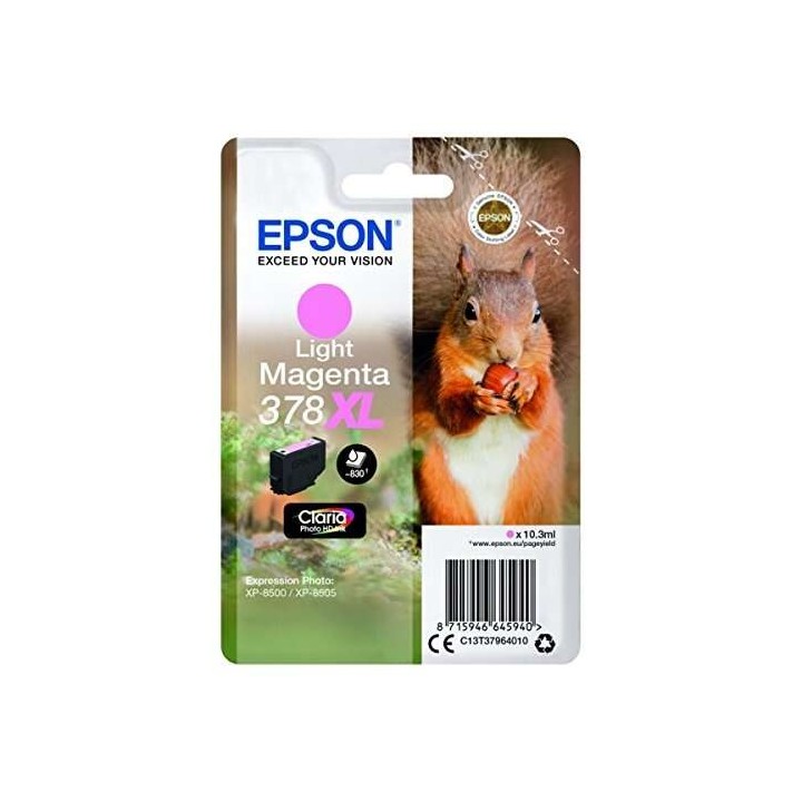 TINTA EPSON C13T37954010 LIGHT MAGENTA 378XL T3796