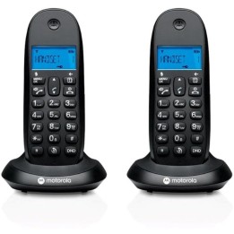 TELEFONO MOTOROLA C1002 CB+ DECT WIRELESS BLACK ( 2UD )