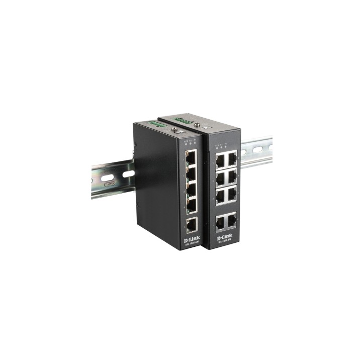 SWITCH D-LINK 8 PTOS 10/100 INDUSTRIAL DIS-100E-8W