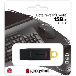 Memoria USB 128GB 3.2 Kingston Datatraveler Exodia
