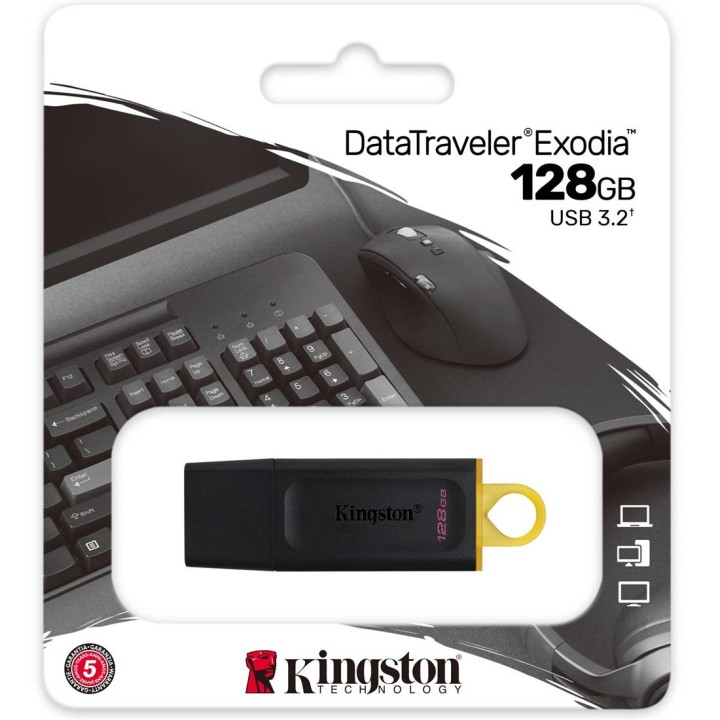 Memoria USB 128GB 3.2 Kingston Datatraveler Exodia