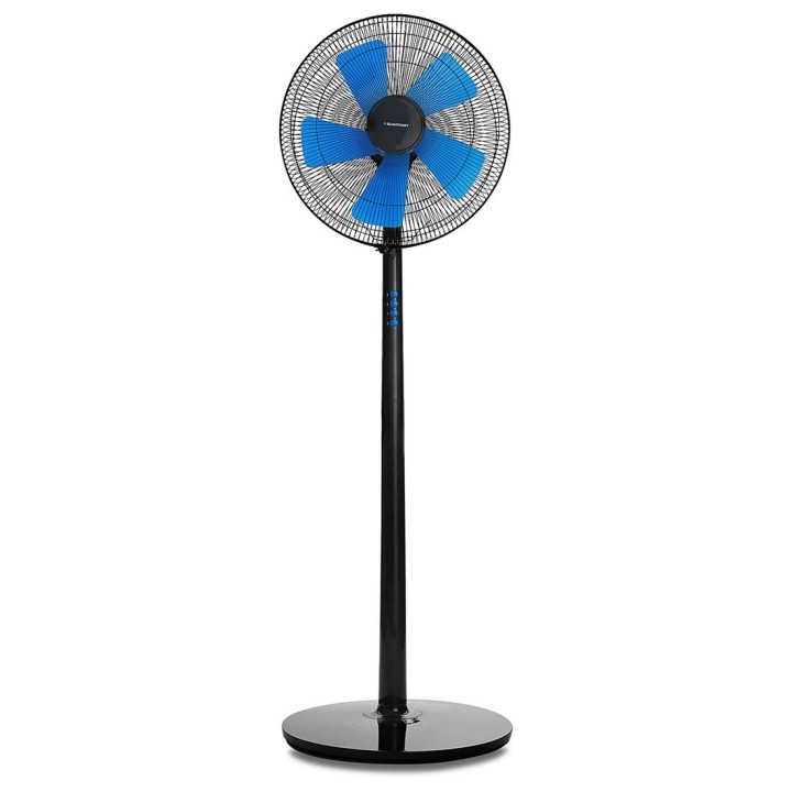 Blaupunkt BP2009 Ventilador Pie 5 Aspas 45W 40cm Base Redonda Negro