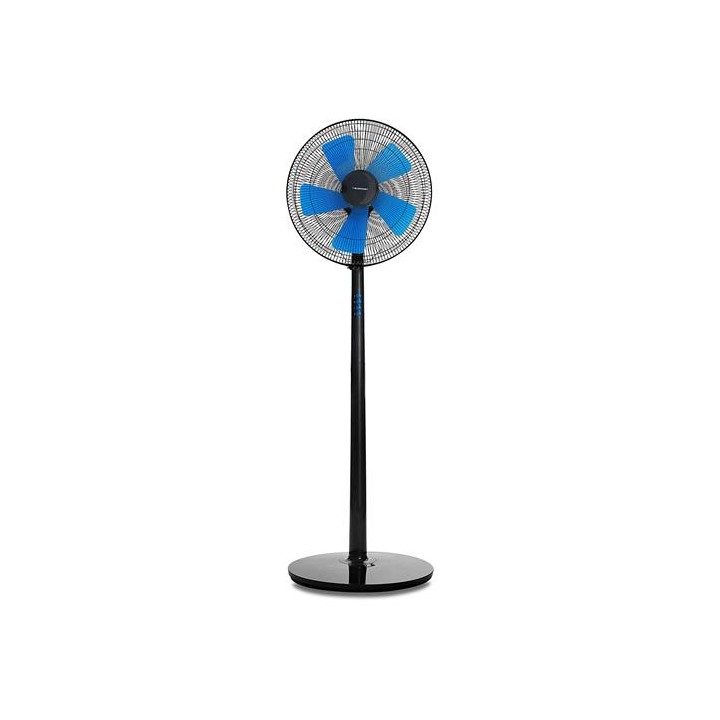 Blaupunkt BP2009 Ventilador Pie 5 Aspas 45W 40cm Base Redonda Negro