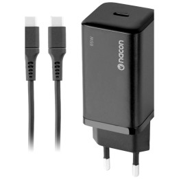 Nacon Cargador Nintendo Switch 2 65W Usb-C Negro (SWITCHNEWADAPT60)