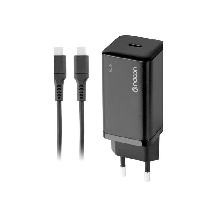Nacon Cargador Nintendo Switch 2 65W Usb-C Negro (SWITCHNEWADAPT60)