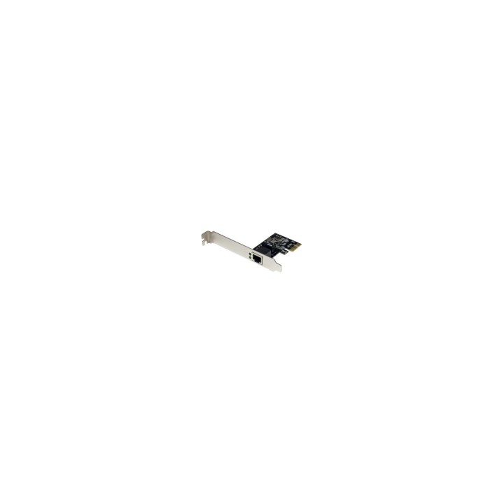 StarTech.com Adaptador Tarjeta de Red NIC PCI Express PCI-e de 1 Puerto Gigabit Ethernet - 1x RJ45 Hembra - Perfil Doble