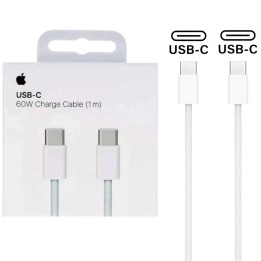 Apple Cable de Carga USB-C a USB-C 60W 1M White (MW493ZM/A)