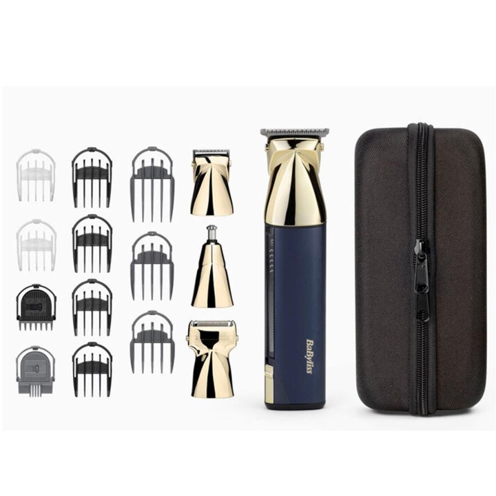 Babyliss MT992E Recortadora Multrigroom 15 en 1 con Acero Japonés