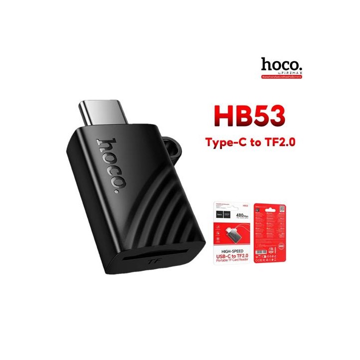 Hoco HB53 Lector USB-C para Micro SD