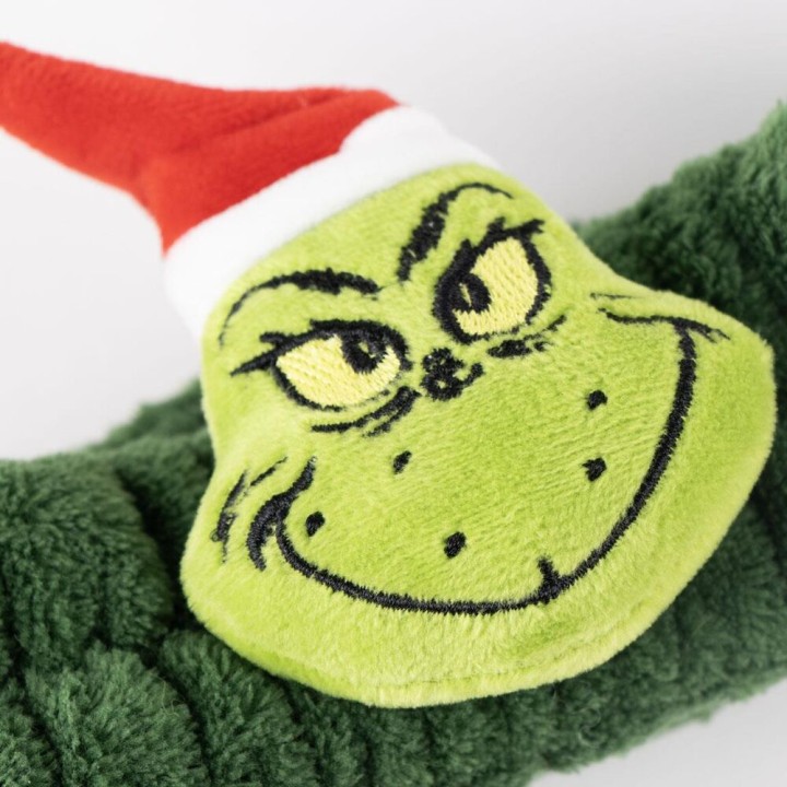 Diadema pelo maquillaje El Grinch