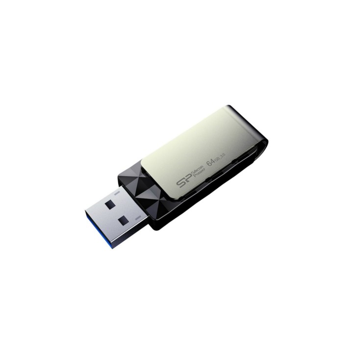MEMORIA USB 3.1 SP BLAZE B30 64GB NEGRO SP064GBUF3B30V1K