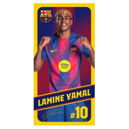 Toalla Lamine Yamal F.C Barcelona microfibra