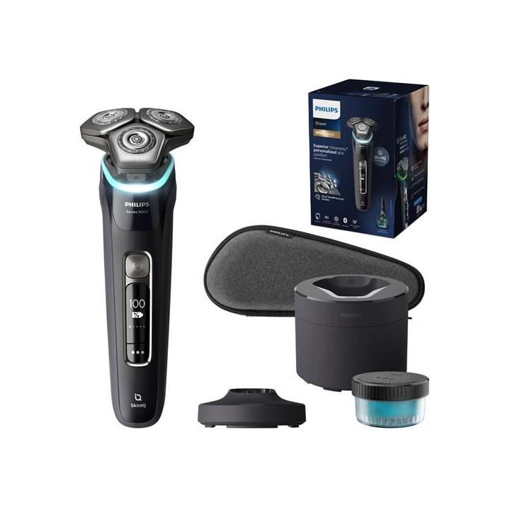 Philips Afeitadora S9976/55 Recargable Wet & Dry con SkinIQ