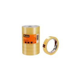 CINTA ADHESIVA TRANSPARENTE 3M - PACK DE 8 UNIDADES - 66MM x19MM - SCOTCH 508 FT510097338