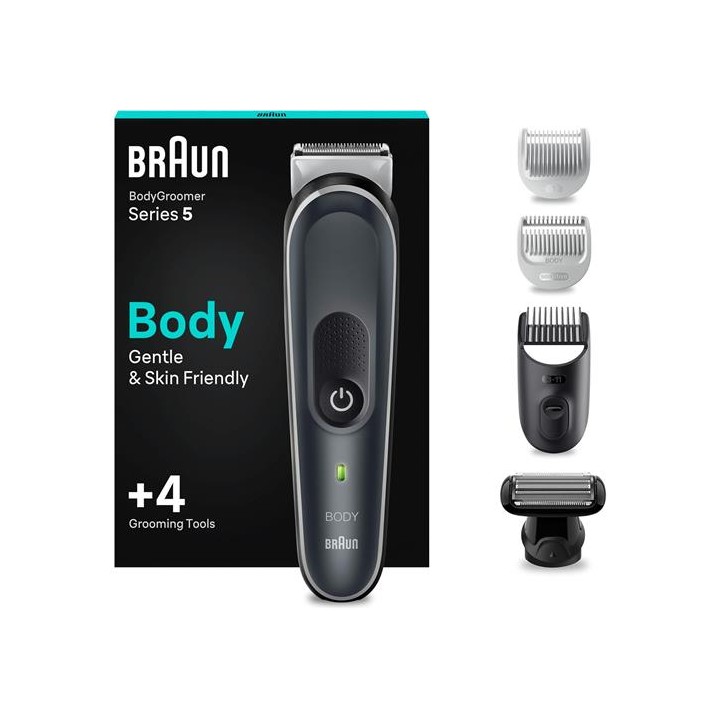 Braun BG5360 Recortadora Corporal Wet & Dry 4 en 1
